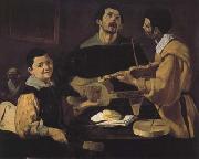 Diego Velazquez Trois Musiciens (df02) Spain oil painting artist